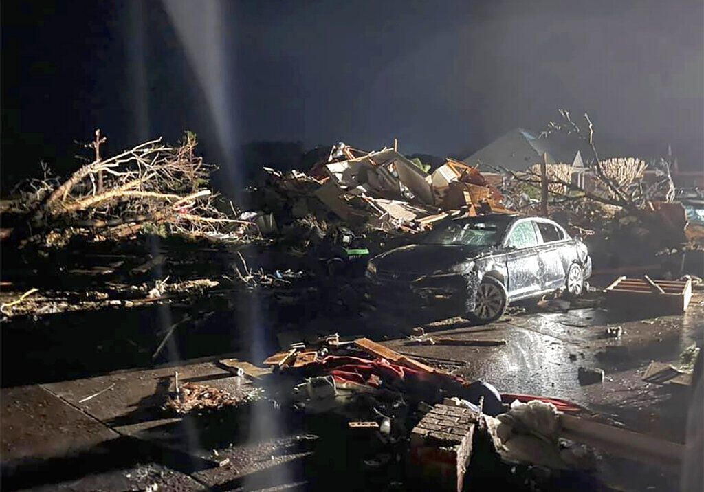 APTOPIX Tornado North Carolina